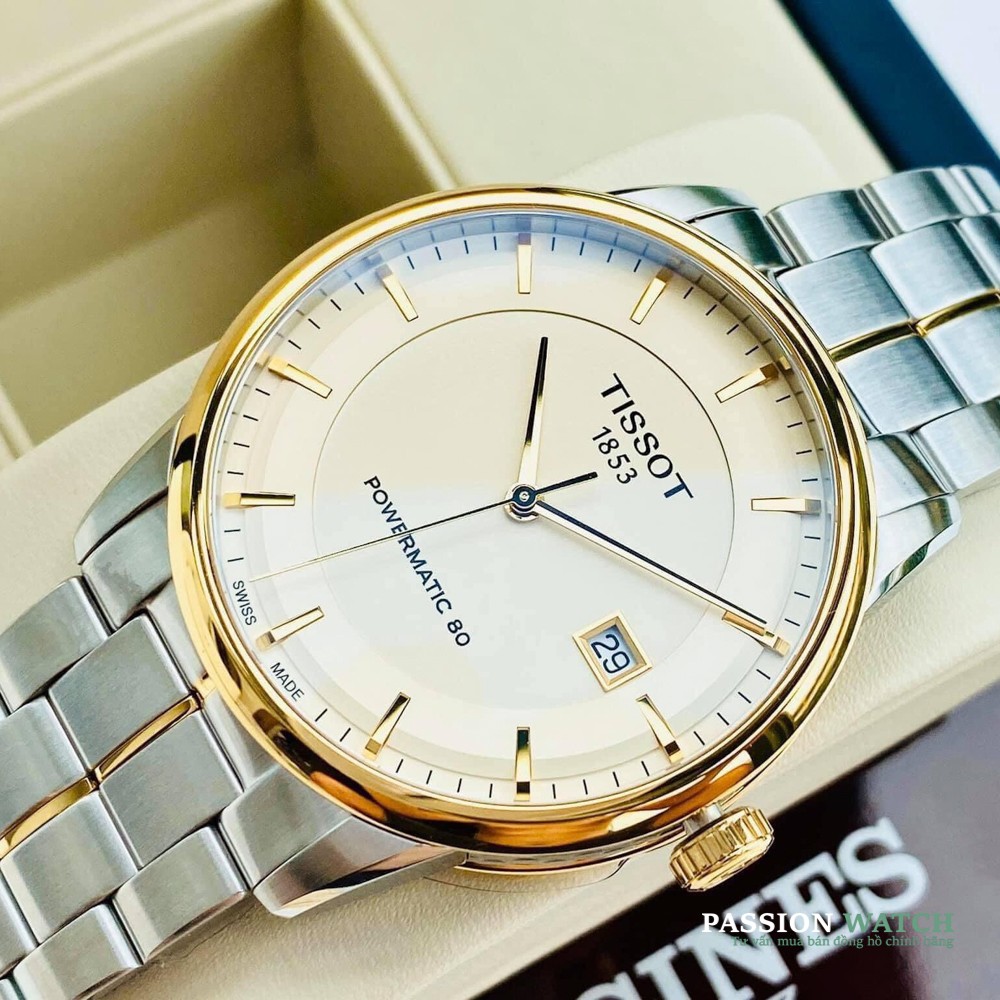 Tissot Luxury Powermatic 80 DemiGold T086.407.22.261.00 (T0864072226100)-9 Tissot Luxury Powermatic 80 DemiGold T086.407.22.261.00 - Chính Hãng Giá Tốt - Passion Watch