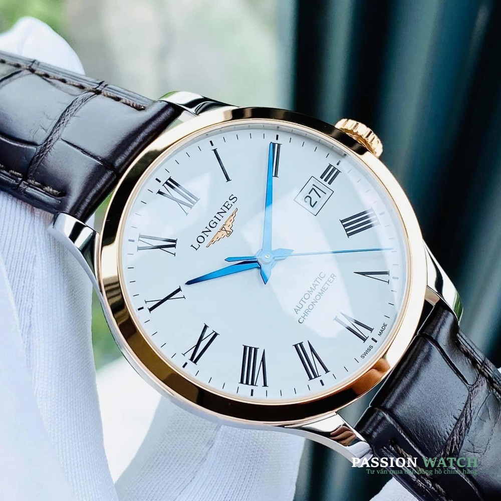 Dong-Ho-Chinh-Hang-Longines-L2.820.5.11.2 Longines Record Collection L2.820.5.11.2 (L28205112) - Chính Hãng Giá Tốt - Passion Watch