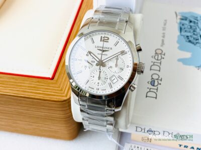 dong ho nam Longines L2.786.4.76.6 8 Longines Conquest Classic L2.786.4.76.6 (L27864766)-Chính Hãng Giá Tốt - Passion Watch