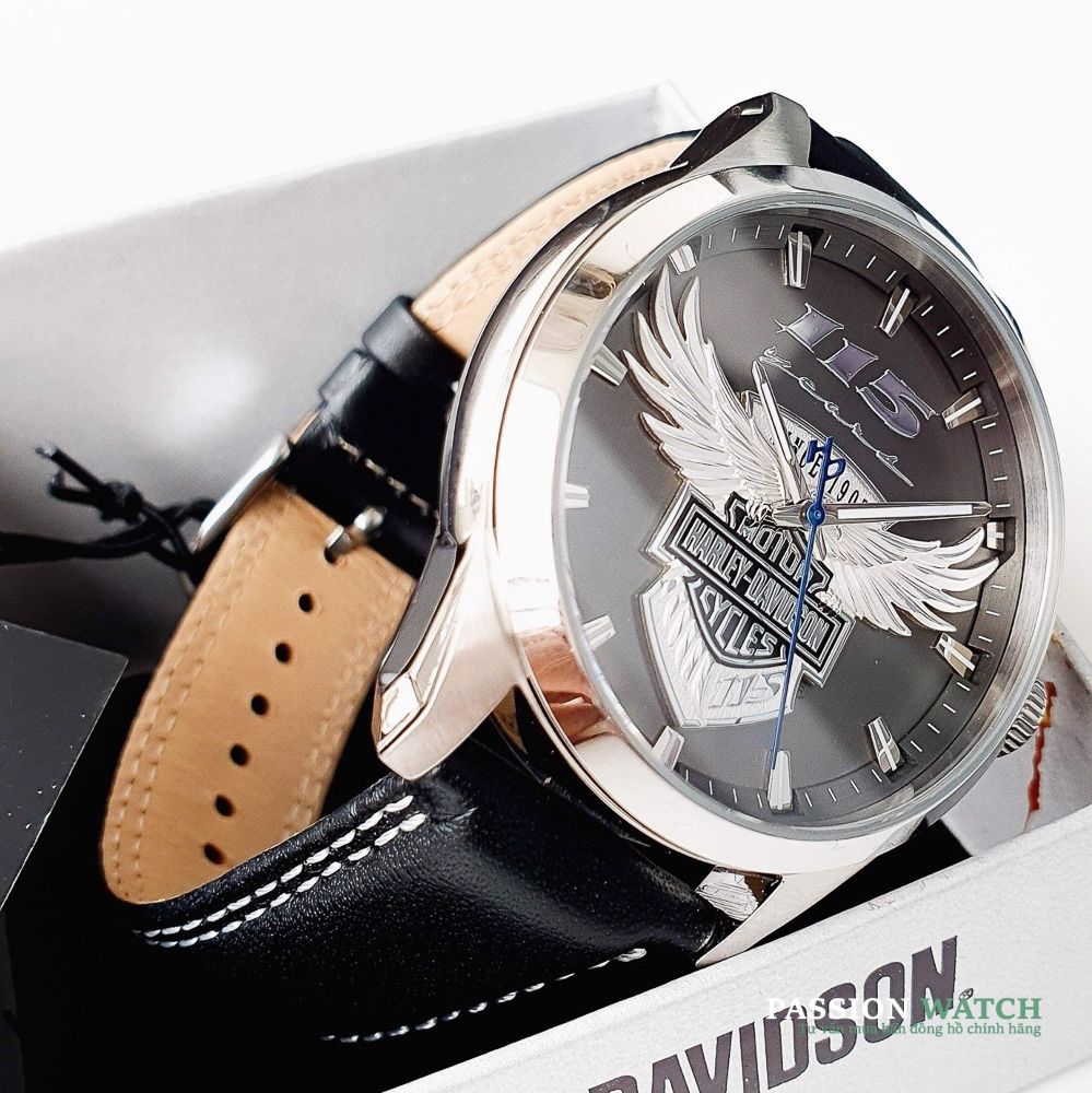 Dong-ho-Bulova-76A160-2 Đồng Hồ Bulova Harley-Davidson 115th Anniversary Limited 76A160 - Chính Hãng Giá Tốt - Passion Watch