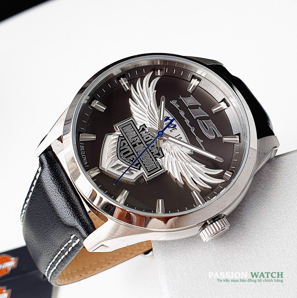 Dong-ho-Bulova-76A160-4 Đồng Hồ Bulova Harley-Davidson 115th Anniversary Limited 76A160 - Chính Hãng Giá Tốt - Passion Watch