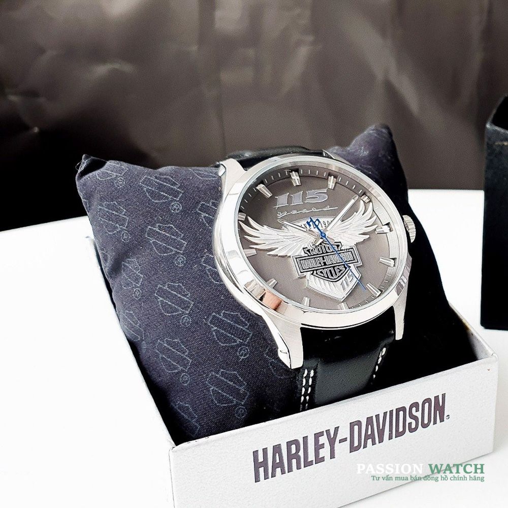 Dong-ho-Bulova-76A160-7 Đồng Hồ Bulova Harley-Davidson 115th Anniversary Limited 76A160 - Chính Hãng Giá Tốt - Passion Watch