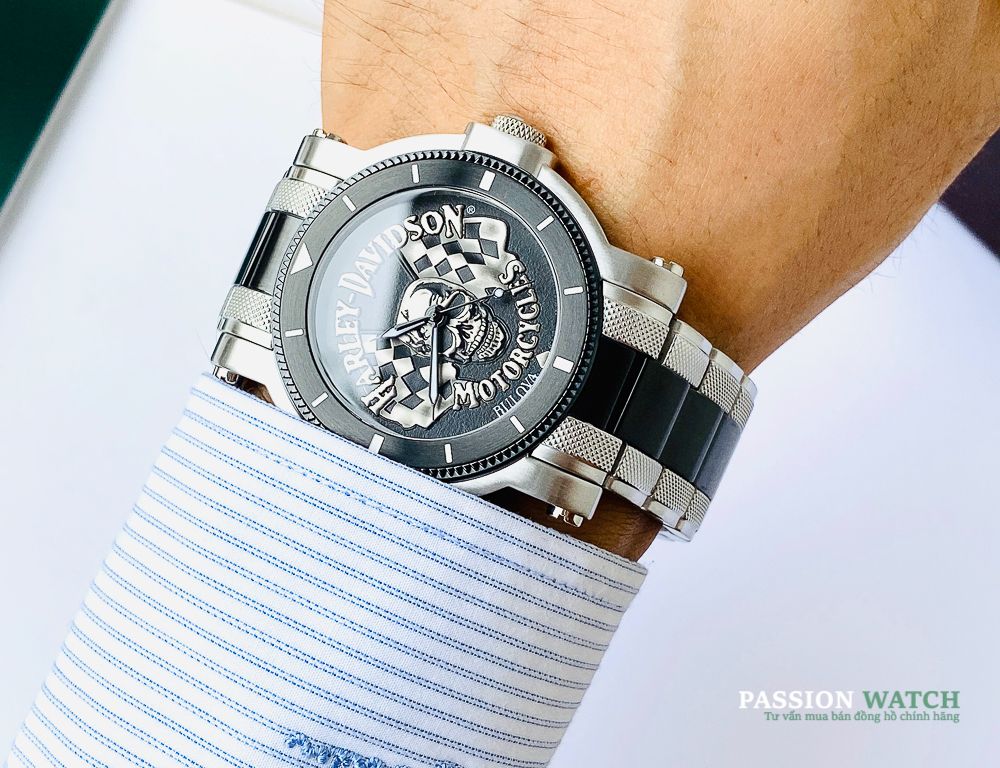 Dong-ho-Bulova-78A124 Đồng Hồ Bulova Harley-Davidson 78A124 - Chính Hãng Giá Tốt - Passion Watch