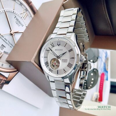 Dong ho Bulova 96A207 6 Đồng Hồ Bulova Wilton Automatic 96A207 - Chính Hãng Giá Tốt - Passion Watch