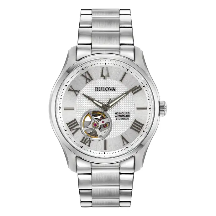 Dong-ho-Bulova-96A207 Đồng Hồ Bulova Wilton Automatic 96A207 - Chính Hãng Giá Tốt - Passion Watch
