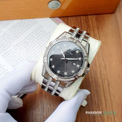 Dong ho Bulova 96K104 2 Đồng Hồ Bulova Swarovski Crystal 96K104 - Chính Hãng Giá Tốt - Passion Watch