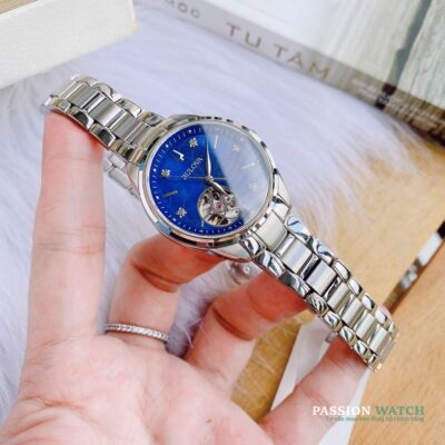 Dong ho Bulova 96P191 5 Đồng Hồ Bulova Sutton Open Heart 96P191 - Chính Hãng Giá Tốt - Passion Watch
