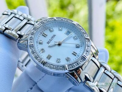 Dong ho Bulova 96R105 7 Đồng Hồ Bulova Diamond Calendar 96R105 - Chính Hãng Giá Tốt - Passion Watch