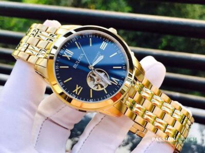 Dong ho Bulova 97A131 2 Đồng Hồ Bulova Open Heart 97A131 - Chính Hãng Giá Tốt - Passion Watch