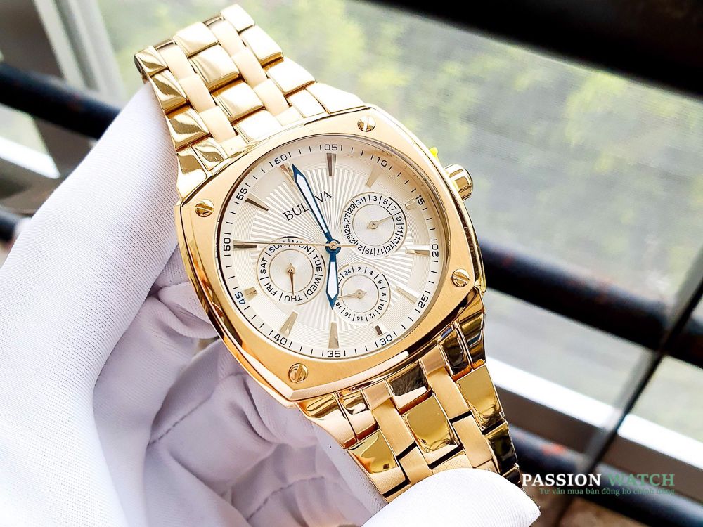 Dong-ho-Bulova-97C105-2 Đồng Hồ Bulova Multifunction 97C105 - Chính Hãng Giá Tốt - Passion Watch