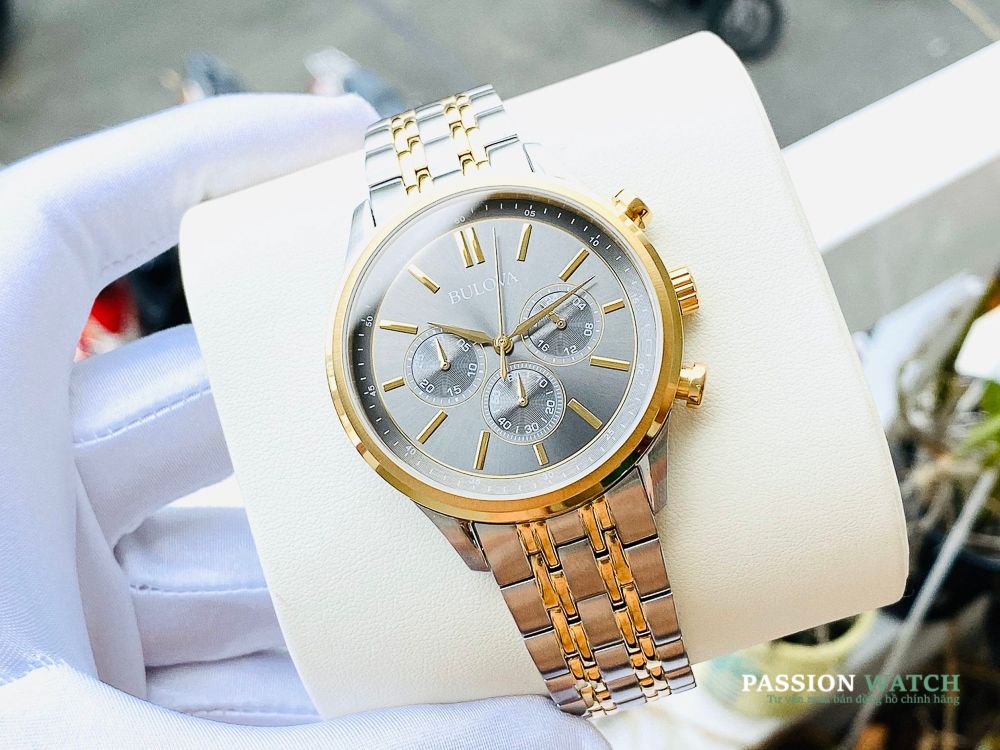 Dong-ho-Bulova-98A215-4 Đồng Hồ Bulova Chronograph Quartz 98A215 - Chính Hãng Giá Tốt - Passion Watch