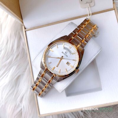 Dong ho Bulova 98C127 2 Đồng Hồ Bulova Surveyor Day Date 98C127 - Chính Hãng Giá Tốt - Passion Watch