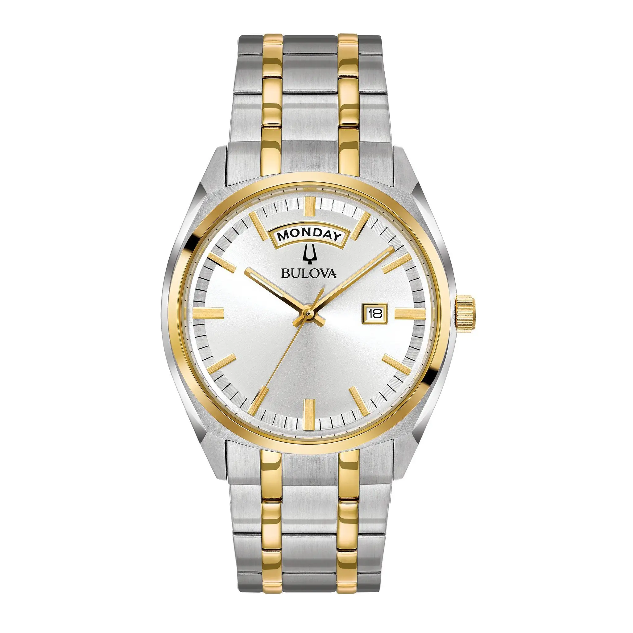 Dong-ho-Bulova-98C127 Đồng Hồ Bulova Surveyor Day Date 98C127 - Chính Hãng Giá Tốt - Passion Watch
