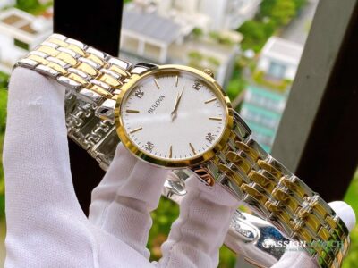 Dong ho Bulova 98D114 3 Đồng Hồ Bulova Diamond 98D114 - Chính Hãng Giá Tốt - Passion Watch