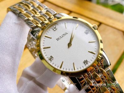 Dong ho Bulova 98D114 7 Đồng Hồ Bulova Diamond 98D114 - Chính Hãng Giá Tốt - Passion Watch