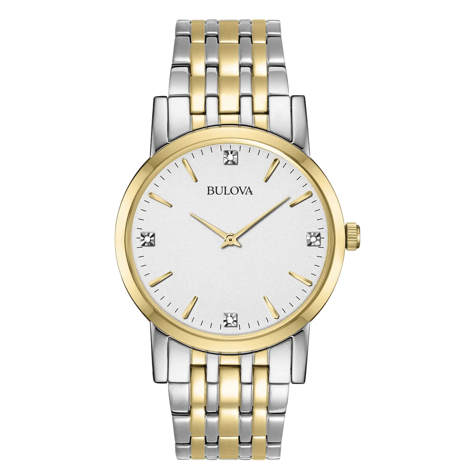 Dong-ho-Bulova-98D114 Đồng Hồ Bulova Diamond 98D114 - Chính Hãng Giá Tốt - Passion Watch