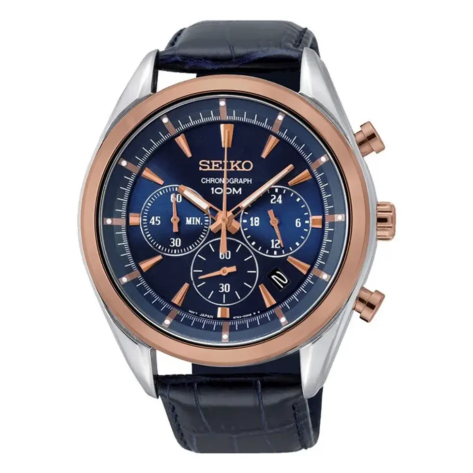 Dong-ho-Seiko-SSB160P1 Đồng Hồ Seiko Quartz Chronograph SSB160P1 - Chính Hãng Giá Tốt - Passion Watch