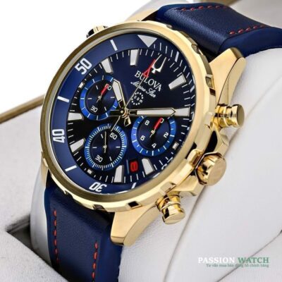Dong ho Bulova 97B168 7 Bulova Marine Star Chronograph 97B168 - Chính Hãng Giá Tốt - Passion Watch