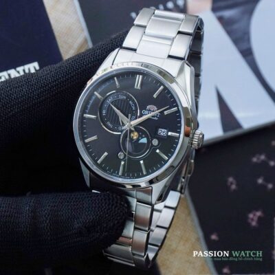 Dong ho Orient Sun Moon RA AK0307B10B 2 Đồng hồ Orient Sun & Moon Gen 5 RA-AK0307B10B (RA-AK0307B00C) - Chính Hãng Giá Tốt - Passion Watch