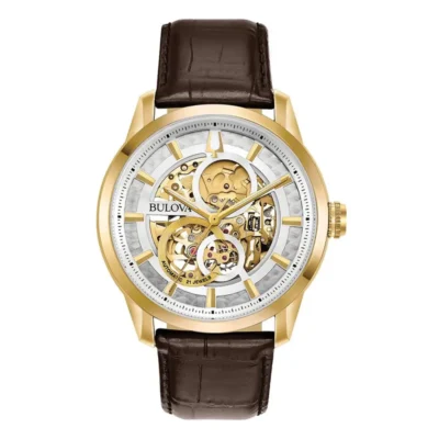 Bulova Skeleton Automatic 97A138 - Chính Hãng Giá Tốt - Passion Watch
