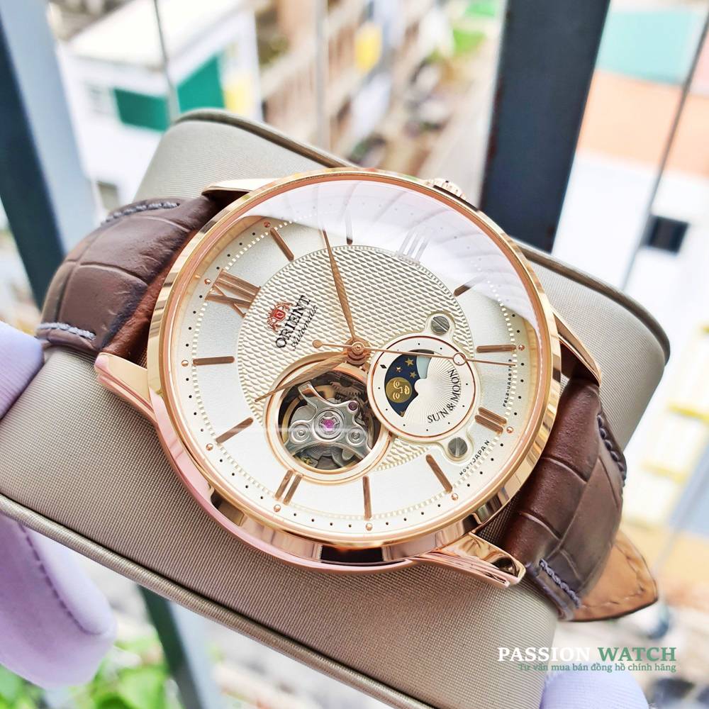Dong-ho-nam-prient-sun-moon-RA-AS0003S00B-2 Orient Sun And Moon Open Heart Gen 4 RA-AS0003S00B - Chính Hãng Giá Tốt - Passion Watch