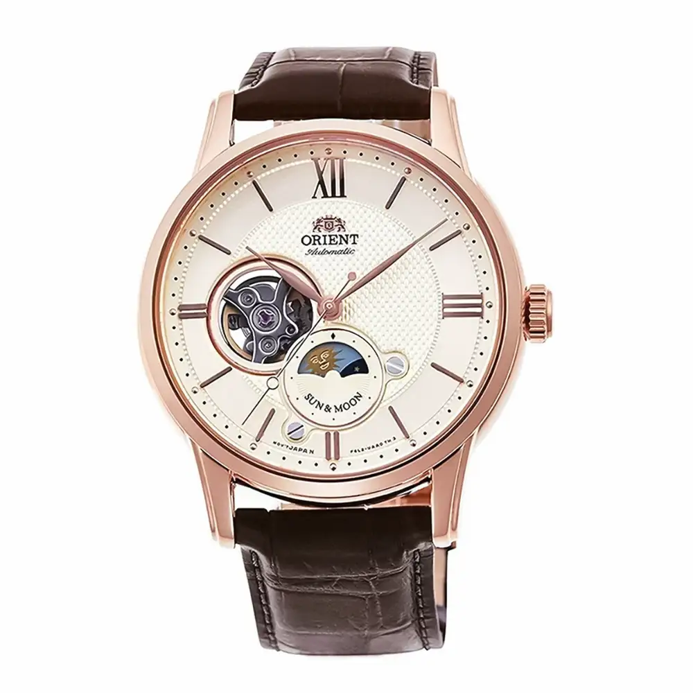Orient Sun And Moon Open Heart Gen 4 RA-AS0003S00B Orient Sun And Moon Open Heart Gen 4 RA-AS0003S00B - Chính Hãng Giá Tốt - Passion Watch