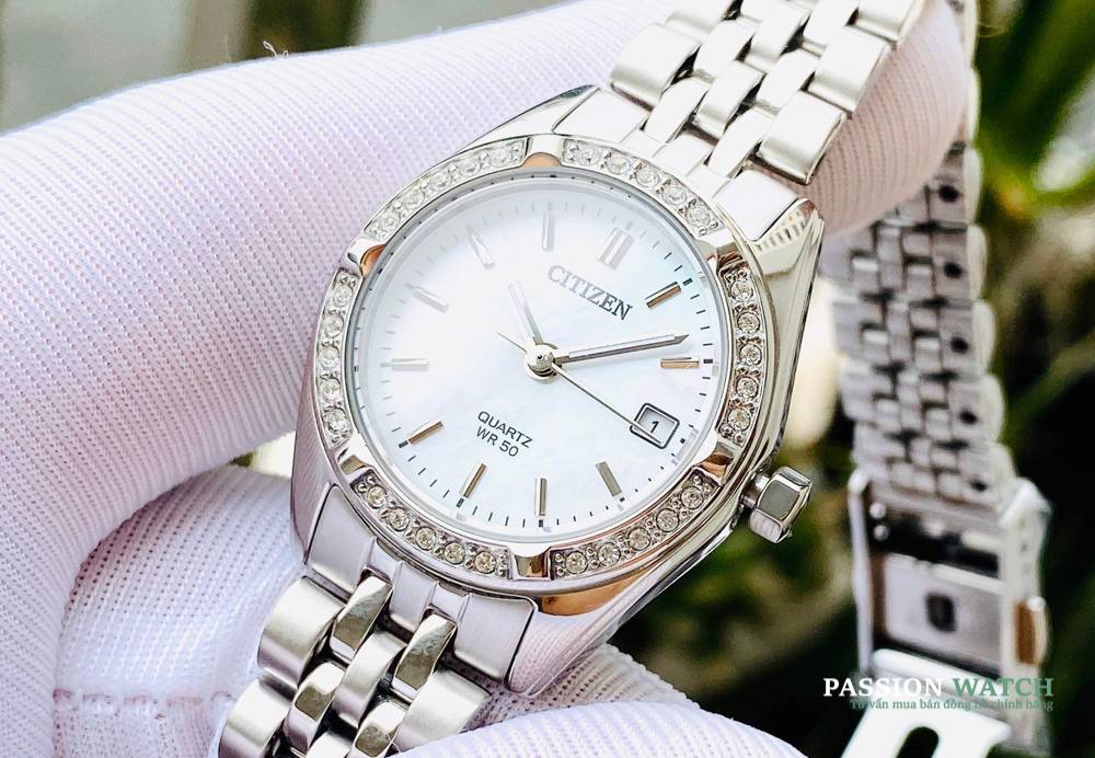 Citizen Quartz EU6060-55D-4 Đồng hồ Citizen Quartz EU6060-55D - Chính Hãng Giá Tốt - Passion Watch