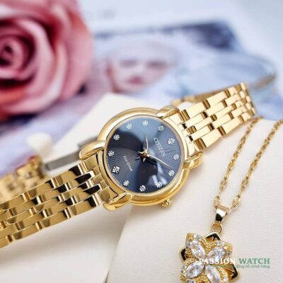 Dong ho Citizen nu EM0712 59E 2 Đồng hồ nữ Citizen Jolie Black Diamond EM0712-59E - Chính Hãng Giá Tốt - Passion Watch