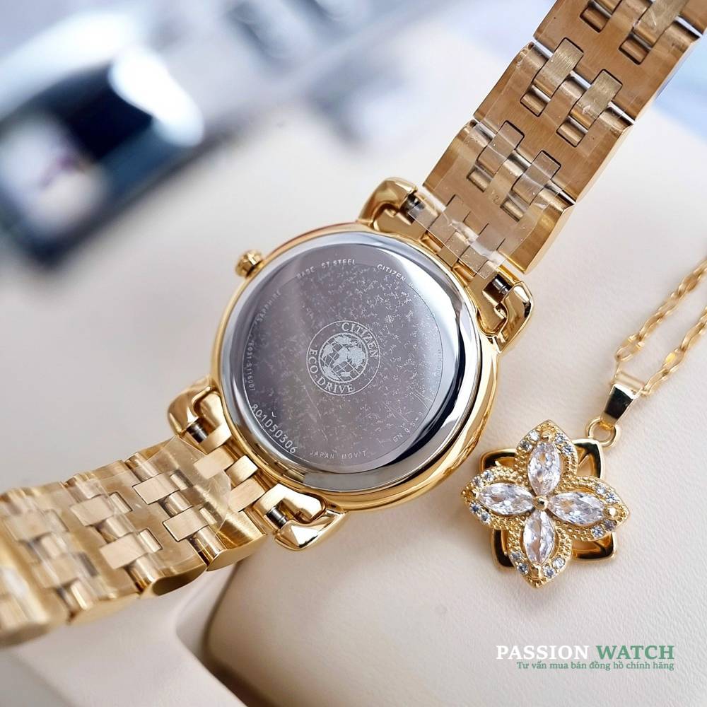 Dong-ho-Citizen-nu-EM0712-59E-6 Đồng hồ nữ Citizen Jolie Black Diamond EM0712-59E - Chính Hãng Giá Tốt - Passion Watch
