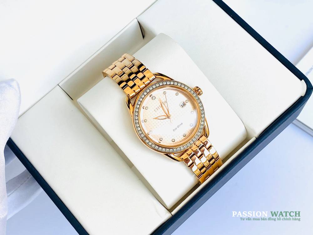 Dong-ho-citizen-nu-FE6113-57X Đồng hồ Citizen Eco-Drive FE6113-57X - Chính Hãng Giá Tốt - Passion Watch