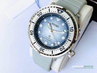 Seiko Prospex SRPG59J1 Save The Ocean Frost Special Edition Baby Tuna size 43mm 5 Seiko Prospex “Save The Ocean Antarctica” Baby Tuna SRPG59K1 Limited Edition Size 43mm