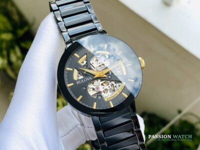 Bulova Skeleton 98A203 6 Bulova Sketeton 98A203 - Chính Hãng Giá Tốt - Passion Watch