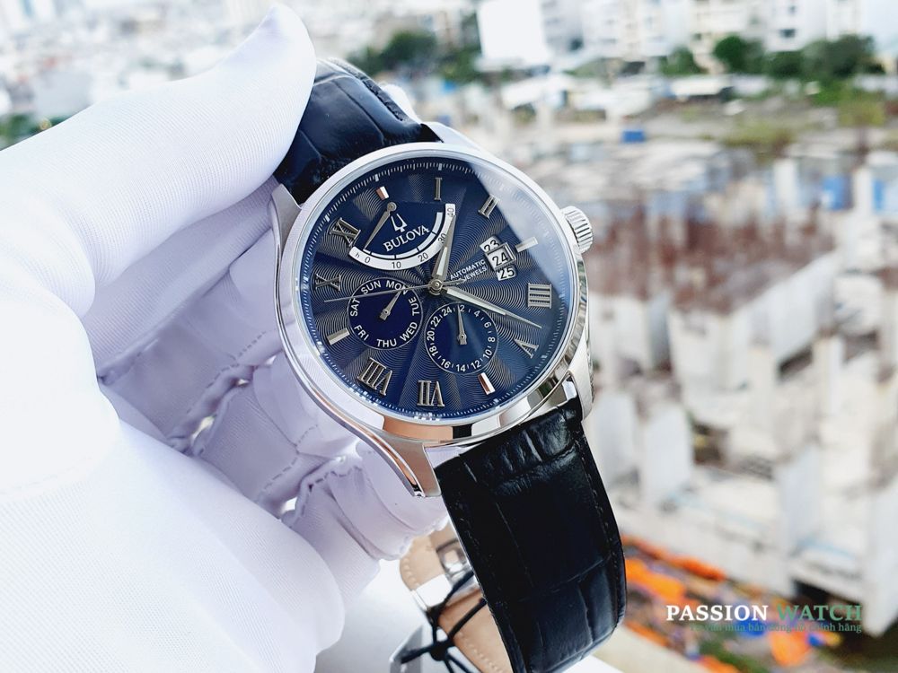Bulova Classic Wilton 96C142-5 Bulova Classic Wilton 96C142 - Chính Hãng Giá Tốt - Passion Watch