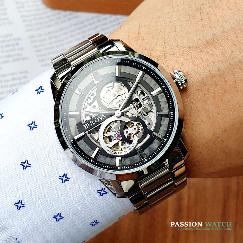 Bulova Sketeton 96A208-2 Bulova Sketeton 96A208 - Chính Hãng Giá Tốt - Passion Watch