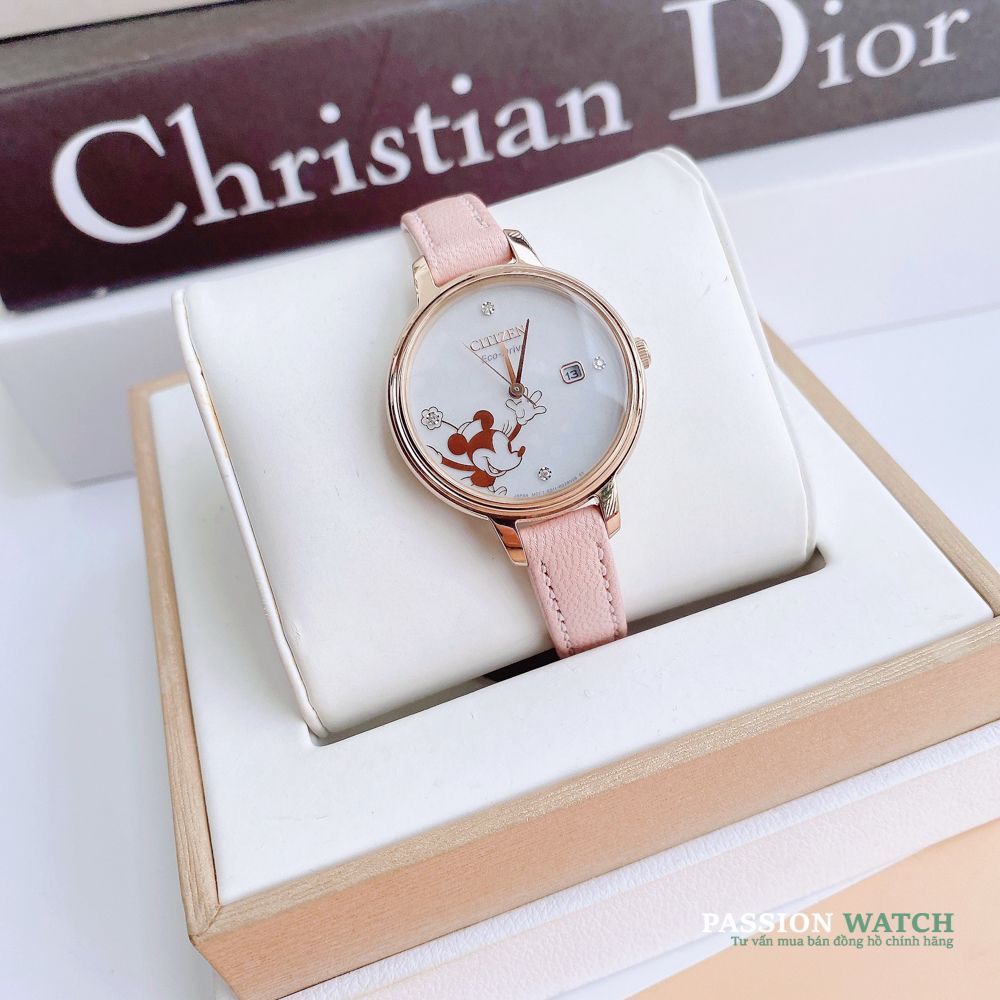 Citizen Eco-drive EW2448-01W-7 Citizen Eco-Drive EW2448-01W - Chính Hãng Giá Tốt - Passion Watch