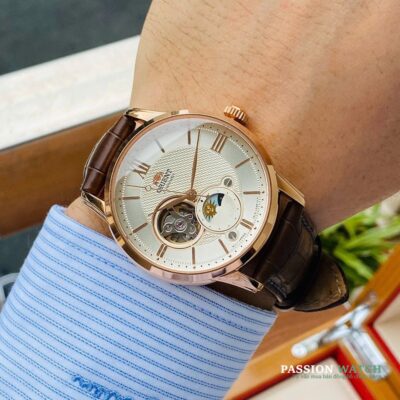 Orient Sun Moon Gen 4 RA AS0009S10B 6 Orient Sun & Moon Gen 4 RA-AS0009S10B - Chính Hãng Giá Tốt - Passion Watch