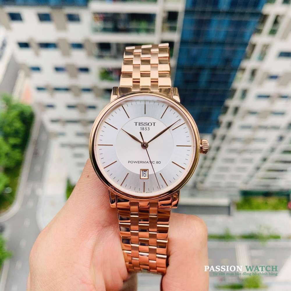 Tissot Carson Powermatic 80 T122.407.33.031.00-2 Tissot Carson Powermatic 80 T122.407.33.031.00 - Chính Hãng Giá Tốt - Passion Watch