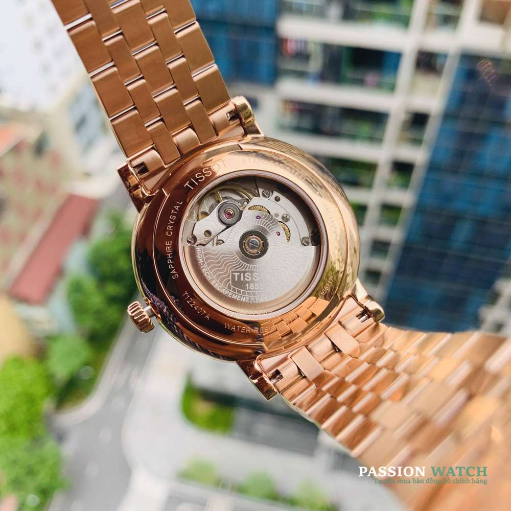 Tissot Carson Powermatic 80 T122.407.33.031.00-5 Tissot Carson Powermatic 80 T122.407.33.031.00 - Chính Hãng Giá Tốt - Passion Watch