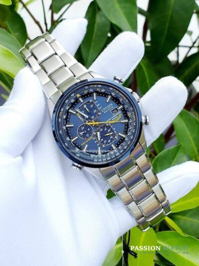 Citizen World Chronograph A T Eco Drive AT8020 54L Citizen World Chronograph A-T Eco-Drive AT8020-54L - Chính Hãng Giá Tốt - Passion Watch
