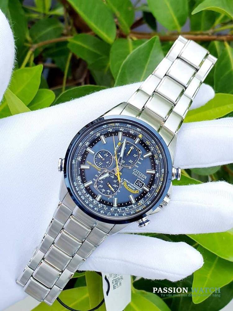 Citizen World Chronograph A-T Eco-Drive AT8020-54L-6 Citizen World Chronograph A-T Eco-Drive AT8020-54L - Chính Hãng Giá Tốt - Passion Watch