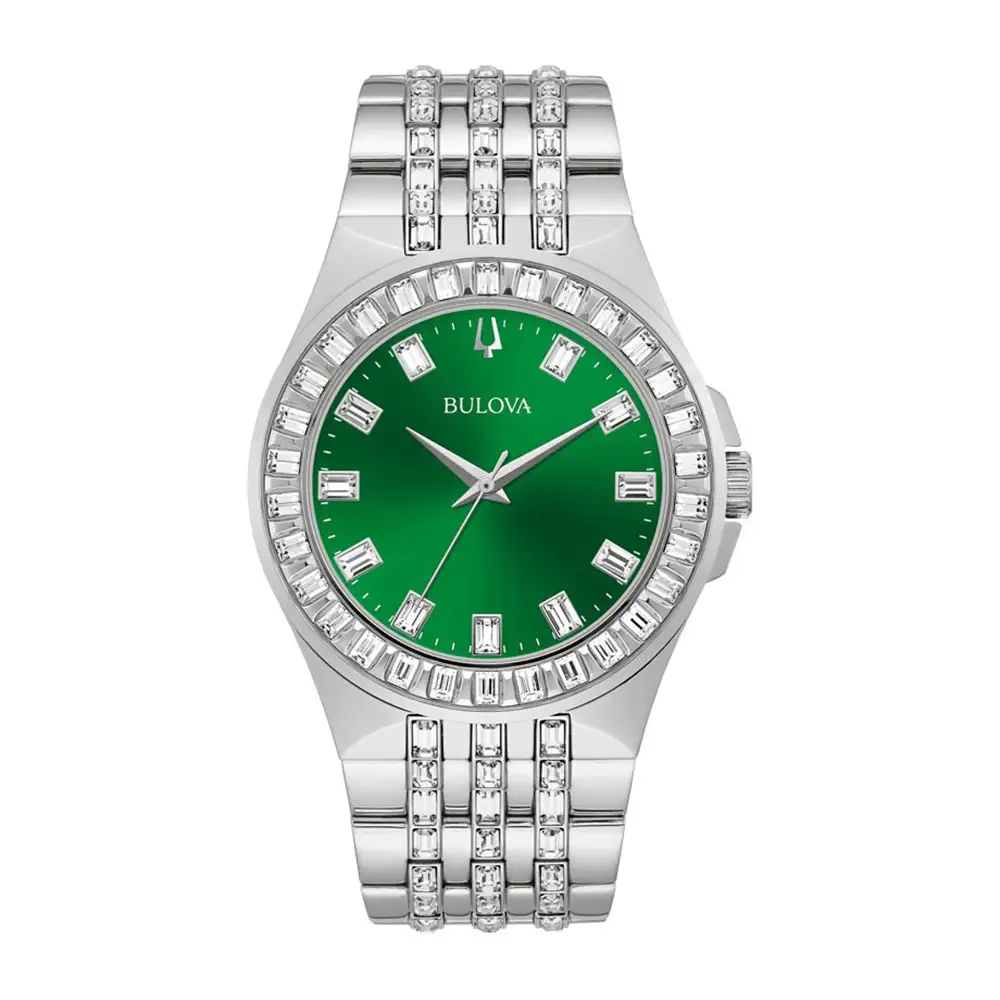 Bulova Quartz Crystal 96A253 Bulova Quartz Crystal 96A253 - Chính Hãng Giá Tốt - Passion Watch