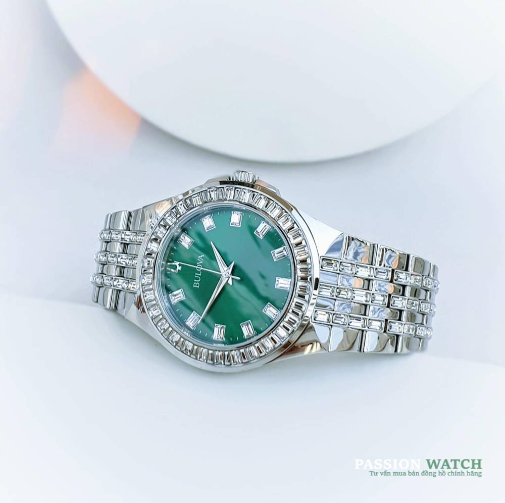 Bulova Quartz Crystal 96A253 Bulova Quartz Crystal 96A253 - Chính Hãng Giá Tốt - Passion Watch