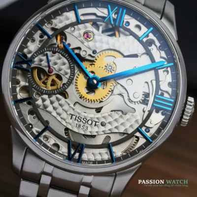Tissot Chemin des Tourelles Squelette Skeleton T099.405.11.418.00 Used 4 | Passion Watch