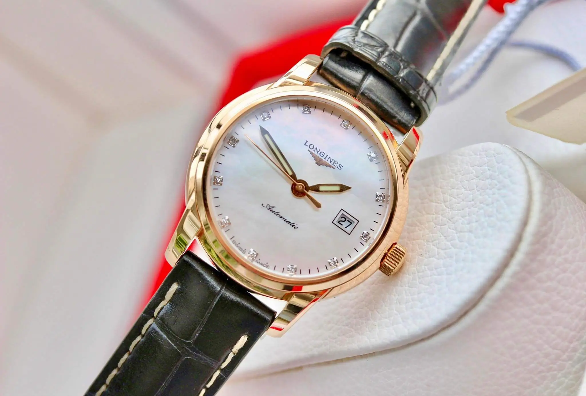 longines-L25638883-L2.563.8.88.3-3960 Longines Saint-Imier L2.563.8.88.3 (L25638883) - Chính Hãng Giá Tốt - Passion Watch