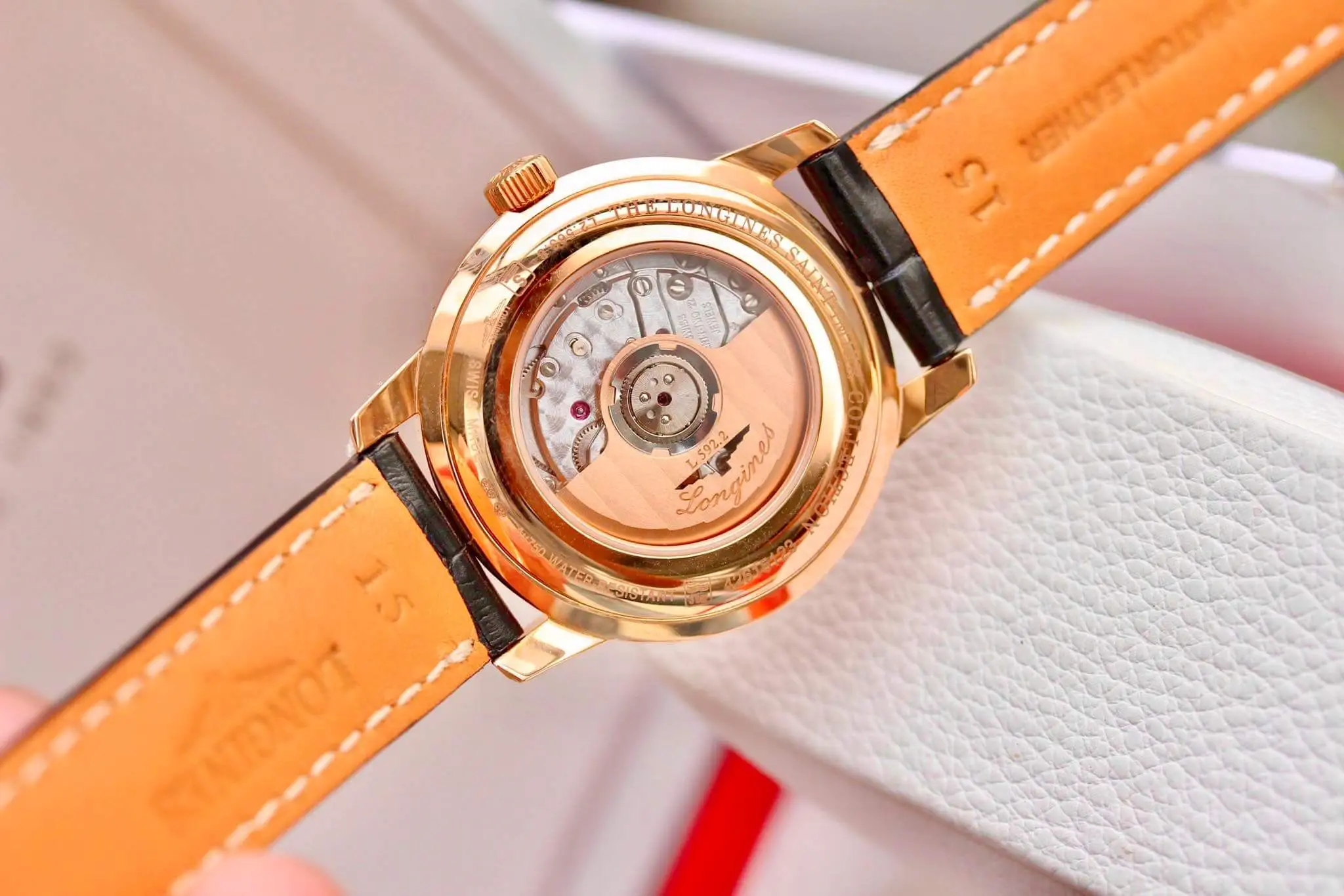 longines-L25638883-L2.563.8.88.3-9128 Longines Saint-Imier L2.563.8.88.3 (L25638883) - Chính Hãng Giá Tốt - Passion Watch