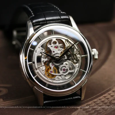 Oris Artelier Skeleton 01 734 7684 4051-07 1 21 74FC - Chính Hãng Giá Tốt - Passion Watch