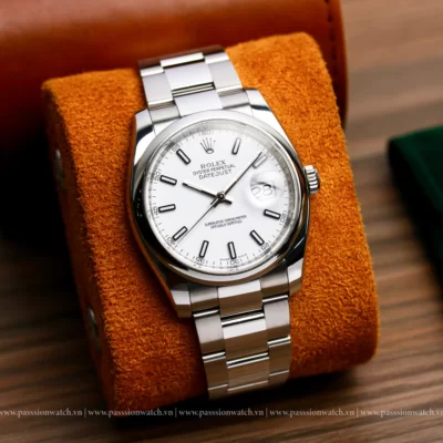 Rolex Datejust 36 116200 Mặt Số Trắng Dây Oyster - Chính Hãng Giá Tốt - Passion Watch