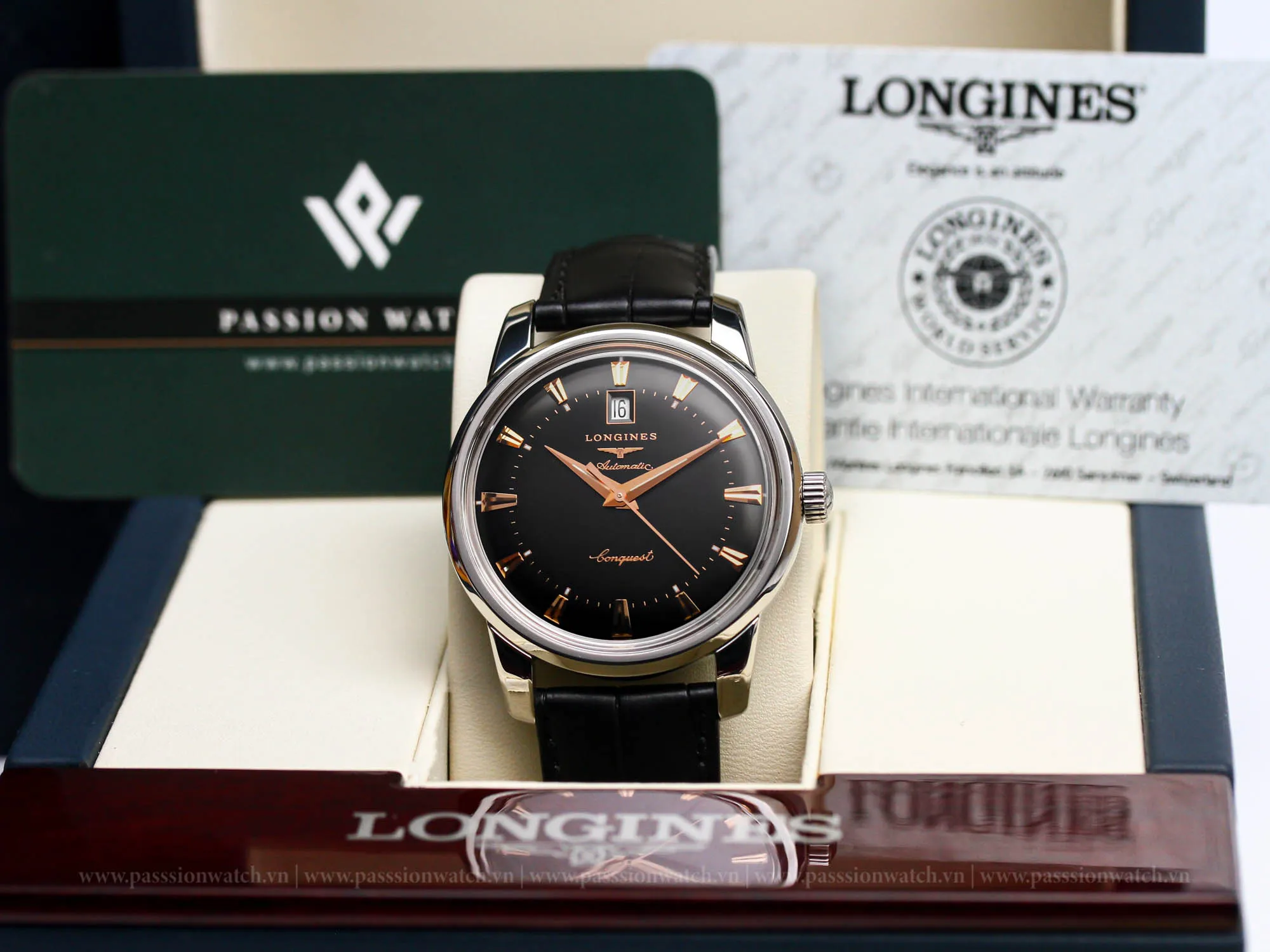dong-ho-longines-conquest-heritage-l1-645-4-52-4-12 dong ho longines conquest heritage l1 645 4 52 4 12 | Passion Watch