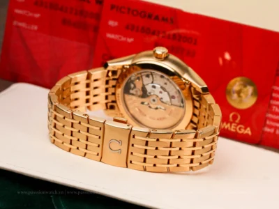 dong ho omega de ville co axial chronometer annual calendar 431 50 41 22 02 001 6 | Passion Watch