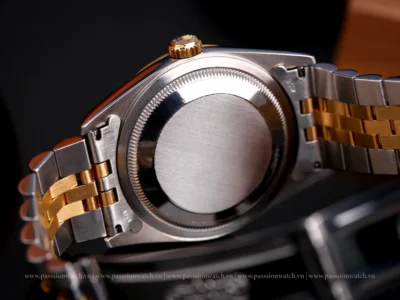 dong ho rolex datejust 36 16233 mat so vang champagne 5 | Passion Watch